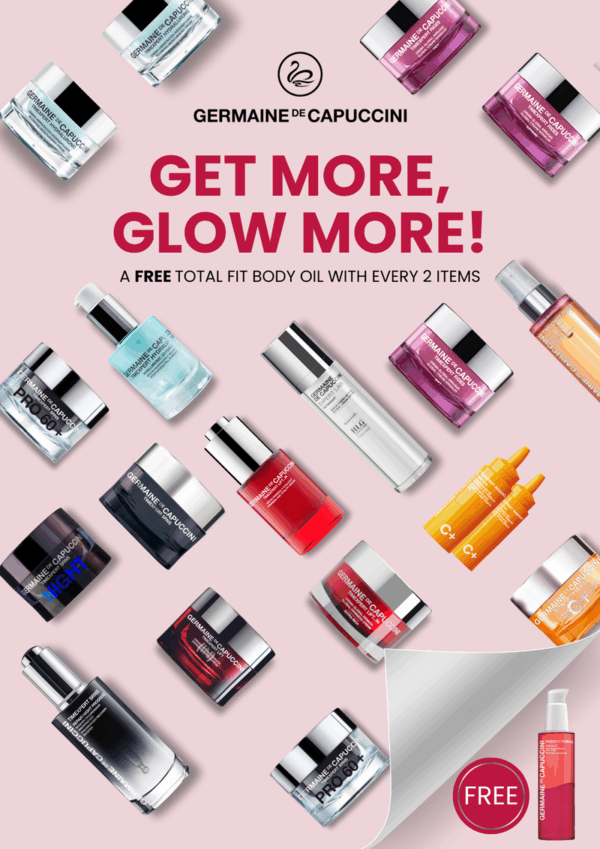 FREE Pomegranate Body Oil with any Serum and Moisturiser purchase.